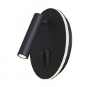 Applique Murale Ios 176 Noir LED 9W