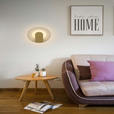 Applique Sardinia 7W LED Or SEARCHLIGHT 95410GO