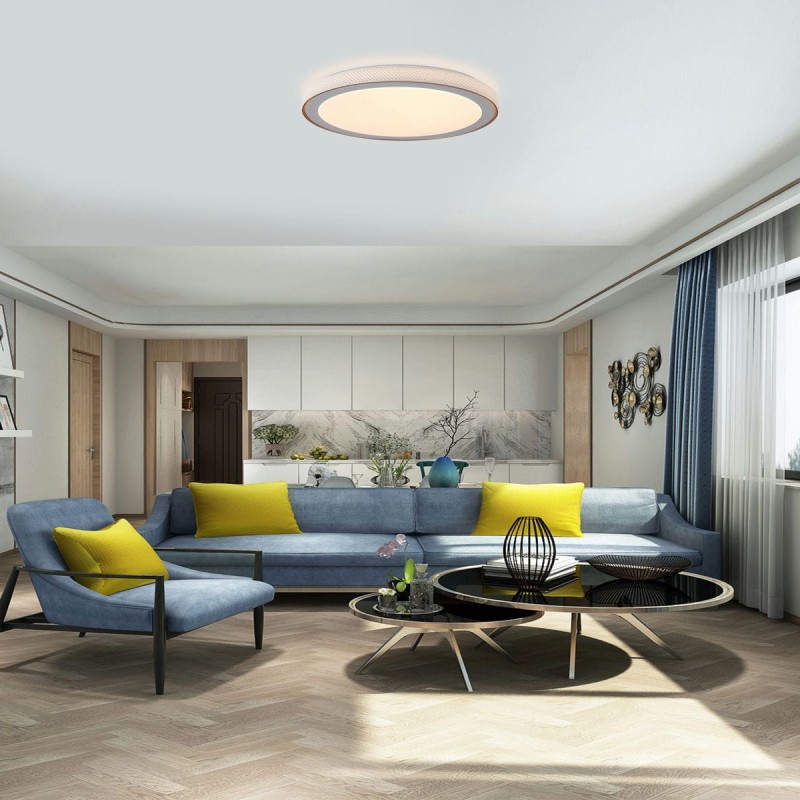 Plafonnier Galactic 24W LED Blanc SEARCHLIGHT 98800-40WH