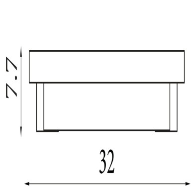 Applique Salle de bain Anchor 12W LED Or SEARCHLIGHT 18380-32GO