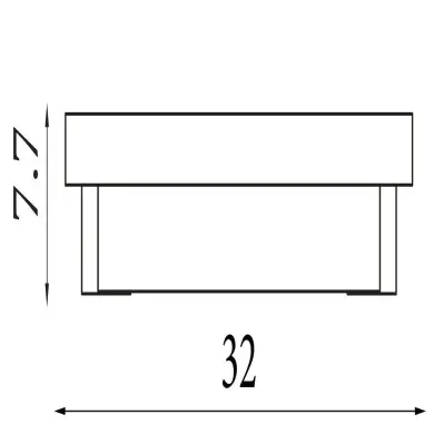 Applique Salle de bain Anchor 12W LED Or SEARCHLIGHT 18380-32GO
