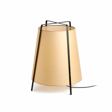 Lampe à Poser Beige E27 20W Akane G FARO 28371