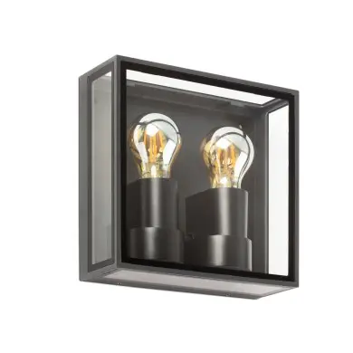 Applique Murale Extérieur Pomo  Gris E27 60W FARO 71306