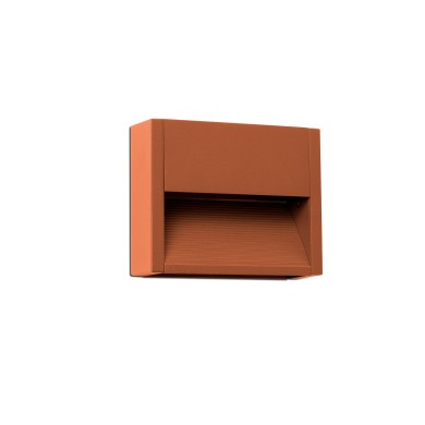 Applique Murale Extérieur Grada  Rouille LED Intégrée 3W FARO 70907