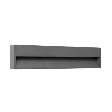 Applique Murale Extérieur Grada  Gris LED Intégrée 12W FARO 70910