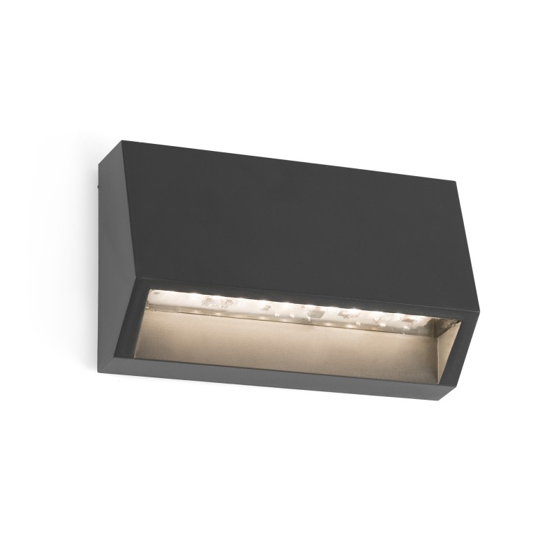 Applique Murale extérieure Must Gris Foncé SMD LED 2W FARO 70657