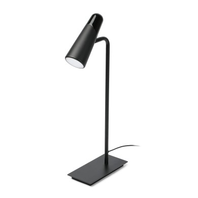 Lampe de Table Lao Noir LED 4W 3000K 400lm IP20 FARO 29047