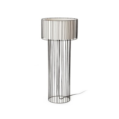 Lampadaire Noir 100W LINDA FARO 29312
