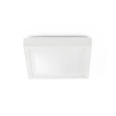 Plafonnier BATH 27X27 CMS IP44 blanc TOLA 1 FARO 62968