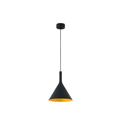 Suspension Noir & Or Led 24W PamG FARO 64162