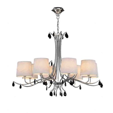 Suspension ANDREA Chromé  8x20W MANTRA 6312