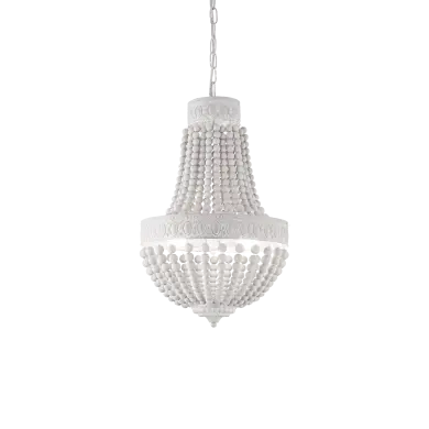 Lustre Montgolfière MONET Blanc 5xE14 40W IDEAL LUX 162737