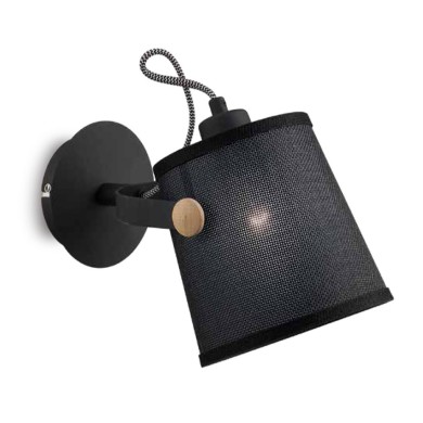 Applique NORDICA Noir Bois 1x23W MANTRA 4925