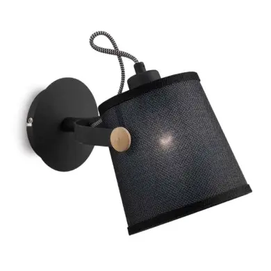 Applique NORDICA Noir Bois 1x23W MANTRA 4925