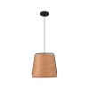 Suspension Stood Noir Bois 1xE27 Max 20W IP20 FARO 29848