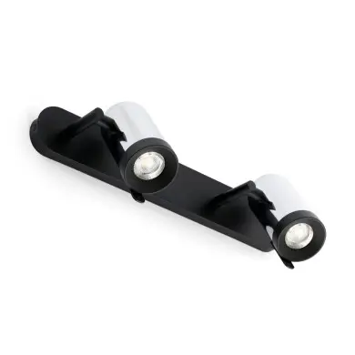 Applique Murale Orleans Chrome 2xGU10 Max 8W LED FARO 43525