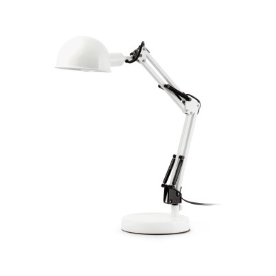 Lampe de bureau BAOBAB blanche FARO 51908