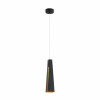 Suspension Noir Or Led 6W Pluma FARO 64172