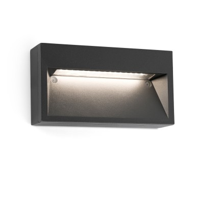 Applique Murale extérieure Path Gris Foncé SMD LED 9W FARO 70508