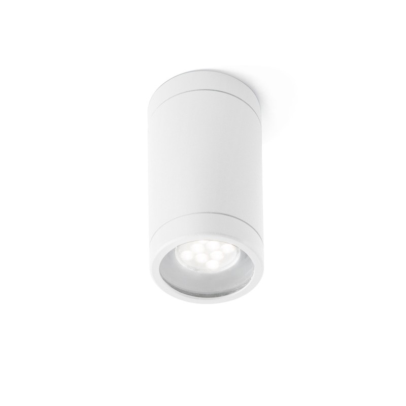 Plafonnier extérieur Olot Blanc 1xGU10 MAX 35W FARO 71372