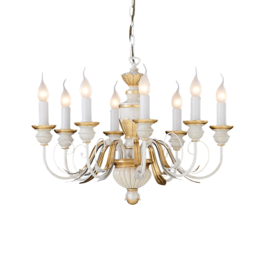 Lustre Design Italien FIRENZE 8x40W IDEAL LUX 12872