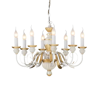 Lustre Design Italien FIRENZE 8x40W IDEAL LUX 12872