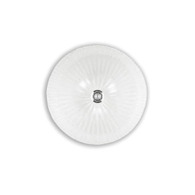 Plafonnier SHELL Transparent 3x60W IDEAL LUX 8608