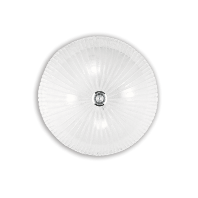 Plafonnier SHELL Transparent 4x60W IDEAL LUX 8615