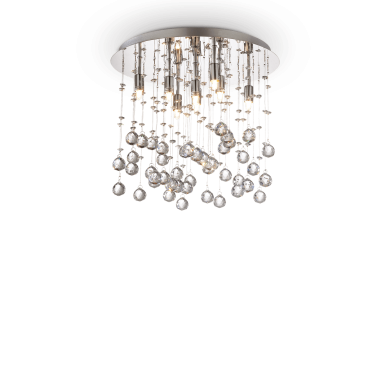 Plafonnier MOONLIGHT Or 8x40W IDEAL LUX 80932