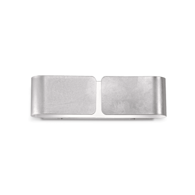 Applique murale CLIP Argent 2x60W IDEAL LUX 88273