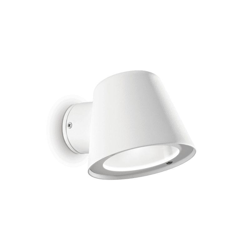 Applique murale extérieure GAS Blanc 1x28W IDEAL LUX 91518