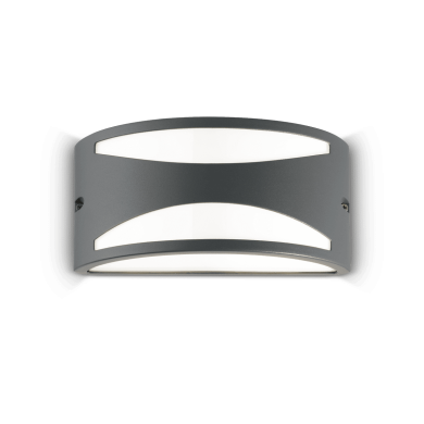 Applique murale extérieure REX-3 Anthracite 1x60W IDEAL LUX 92447