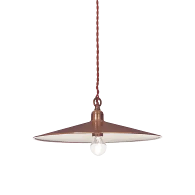 Suspension CANTINA BIG Cuivre 1x60W IDEAL LUX 112732