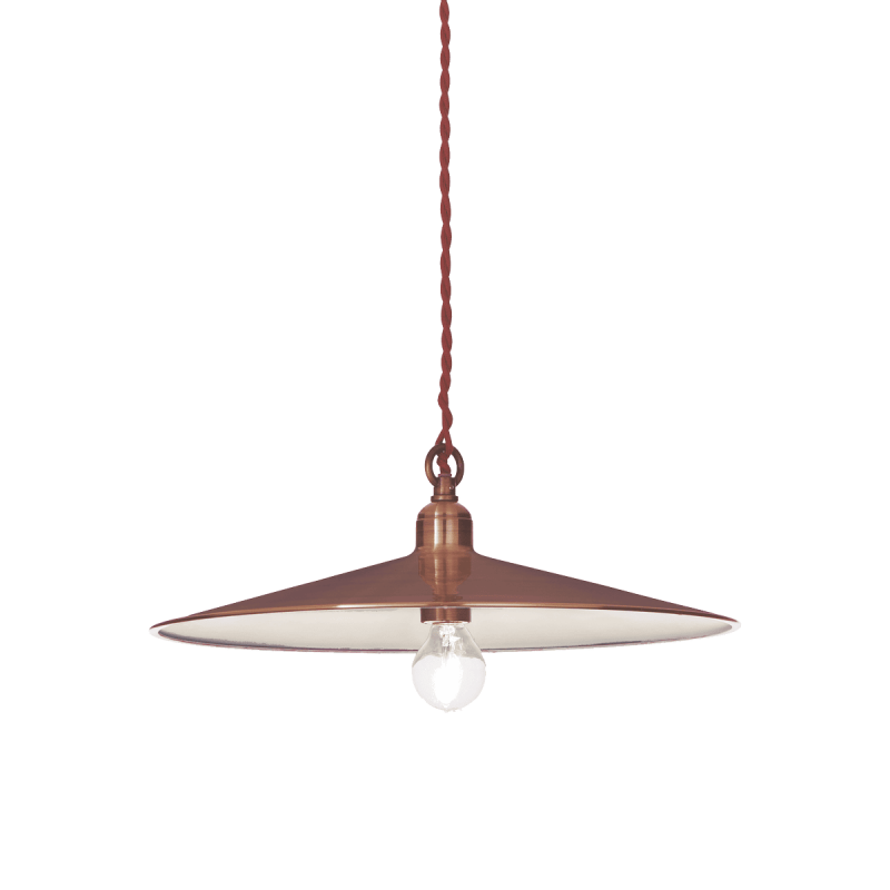 Suspension CANTINA BIG Cuivre 1x60W IDEAL LUX 112732