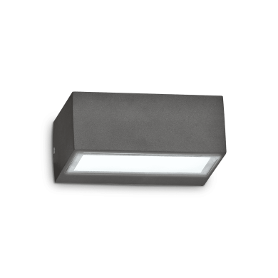 Applique murale extérieure TWIN Anthracite 1x28W IDEAL LUX 115368