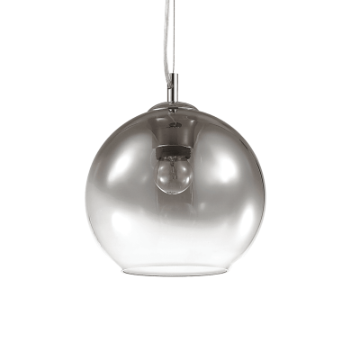 Suspension Nemo 1x60W E27 Chromé Fumé IDEAL LUX 149585