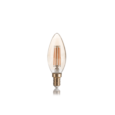 Ampoule (x10) 4W E14 Ambré D3,5 151649 IDEAL LUX 151649