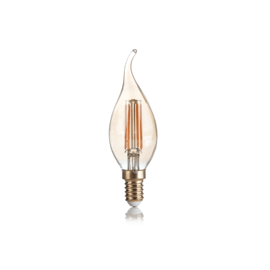 Ampoule (x10) 4W E14 Ambré D3,5 151663 IDEAL LUX 151663