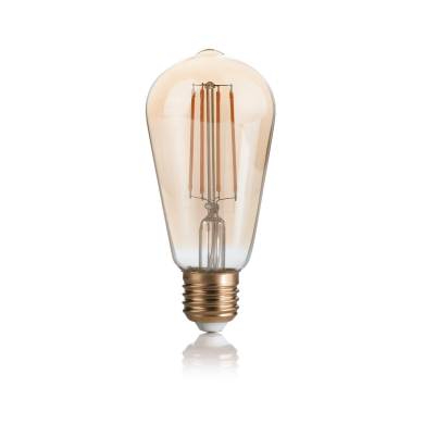 Ampoule (x10) 4W E27 Ambré D6 151694 IDEAL LUX 151694