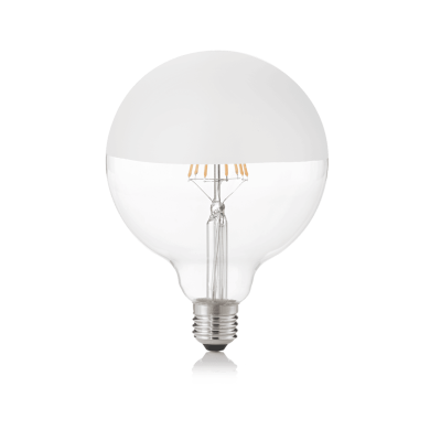 Ampoule (x10) 8W E27 Blanc Satiné D12,5 IDEAL LUX 157580