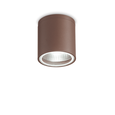 Plafonnier GUN PL1 Café 28W max IDEAL LUX 163666