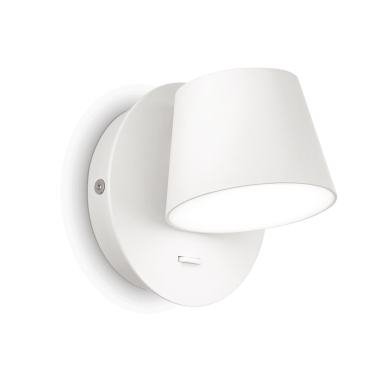Applique Murale Gim AP1 Blanc 6W max IDEAL LUX 167152