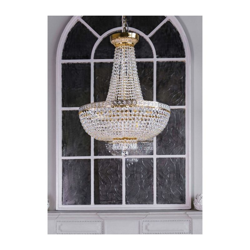 Lustre Style Montgolfière Bella Or 8x60W E14 MAYTONI DIA750-TT50-WG