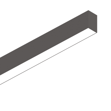 Barre lumineuse FLUO WIDE 1800 4000K Noir 36W max IDEAL LUX 192628