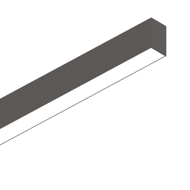 Barre lumineuse FLUO BI-EMISSION 1200 3000K Noir 26+13W max IDEAL LUX 192710