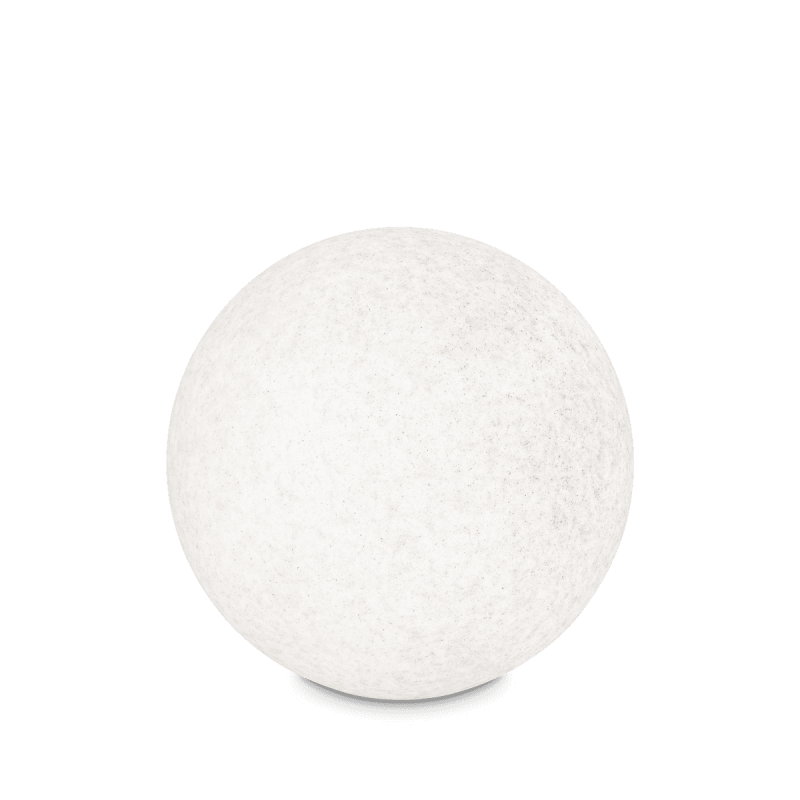 Boule Lumineuse Extérieur Doris 1x60W E27 Blanc Noir H780 IDEAL LUX 195506