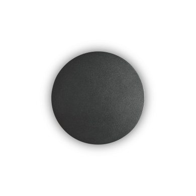 Applique Murale COVER Noir LED 9W Rond IDEAL LUX 195742