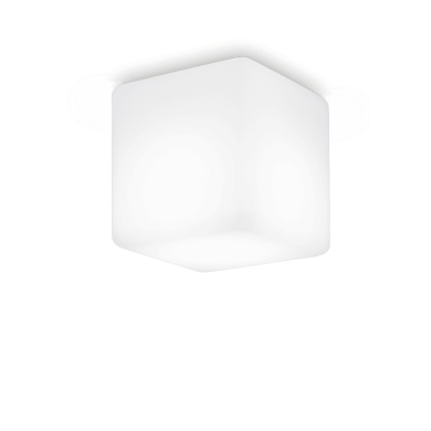 Plafonnier LUNA Blanc E27 1x42W  IDEAL LUX 213194
