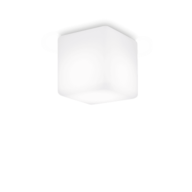 Plafonnier Extérieur luminaire LUNA Blanc 1x5W IDEAL LUX 213200