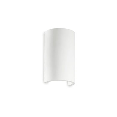 Applique Murale FLASH GESSO Blanc G9 1x40W Rond IDEAL LUX 214696